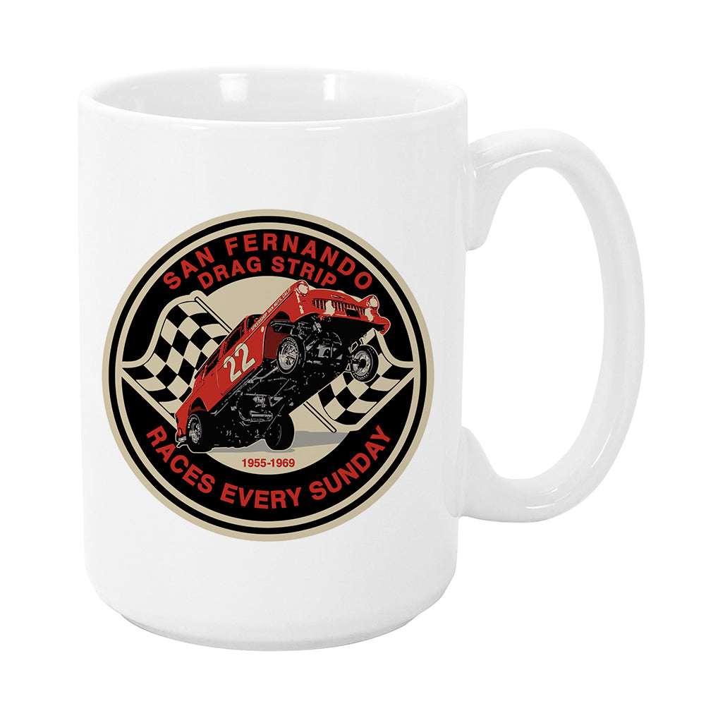 San Fernando Drag Strip Mug